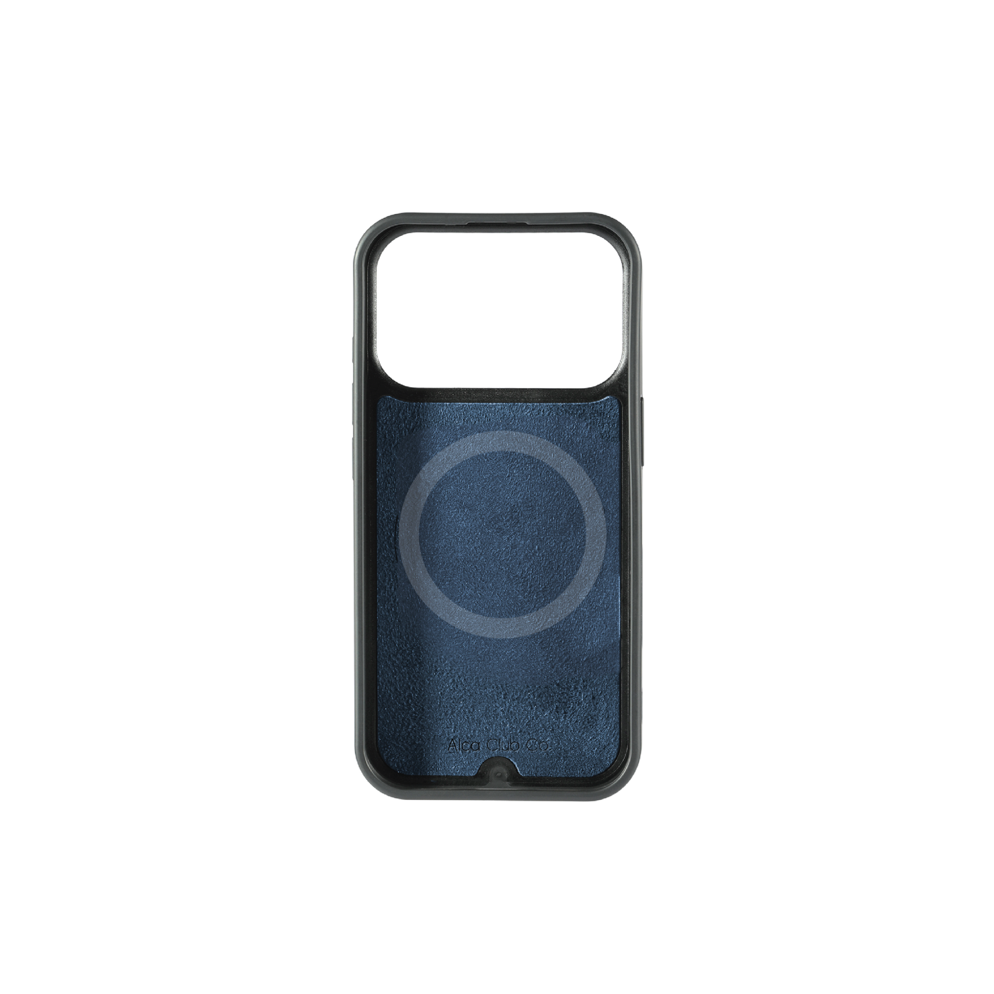 Alcantara iPhone 17 Case - Navy