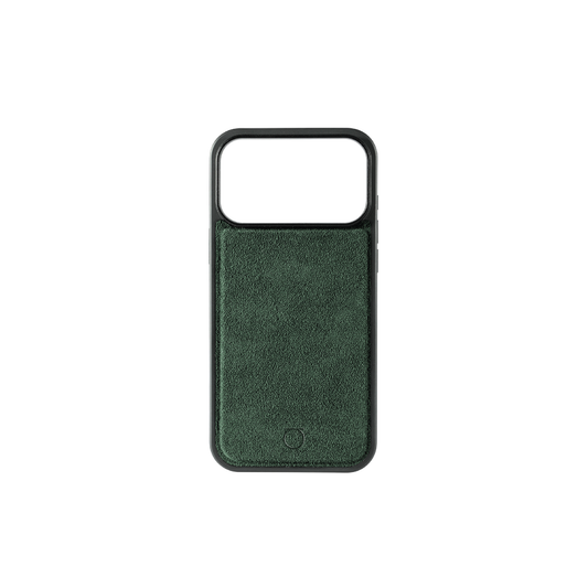 Alcantara iPhone 17 Case - Olive