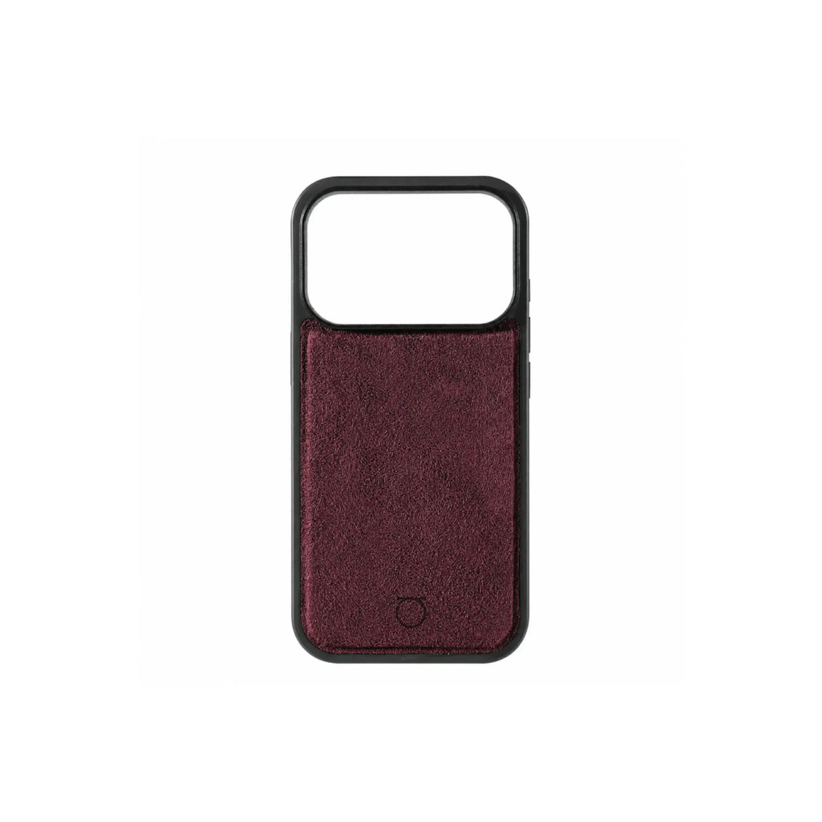 Alcantara iPhone 17 Case - Burgundy