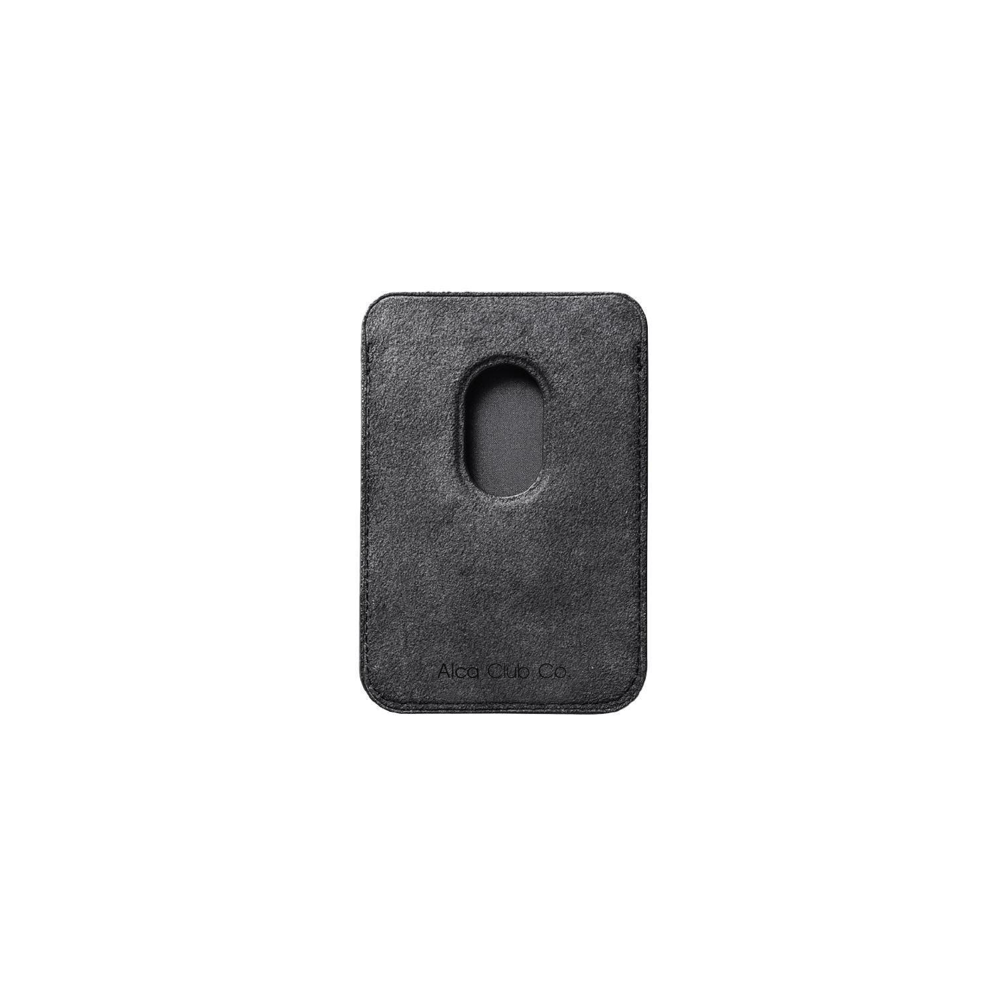 Alcantara MagSafe Wallet - Obsidian