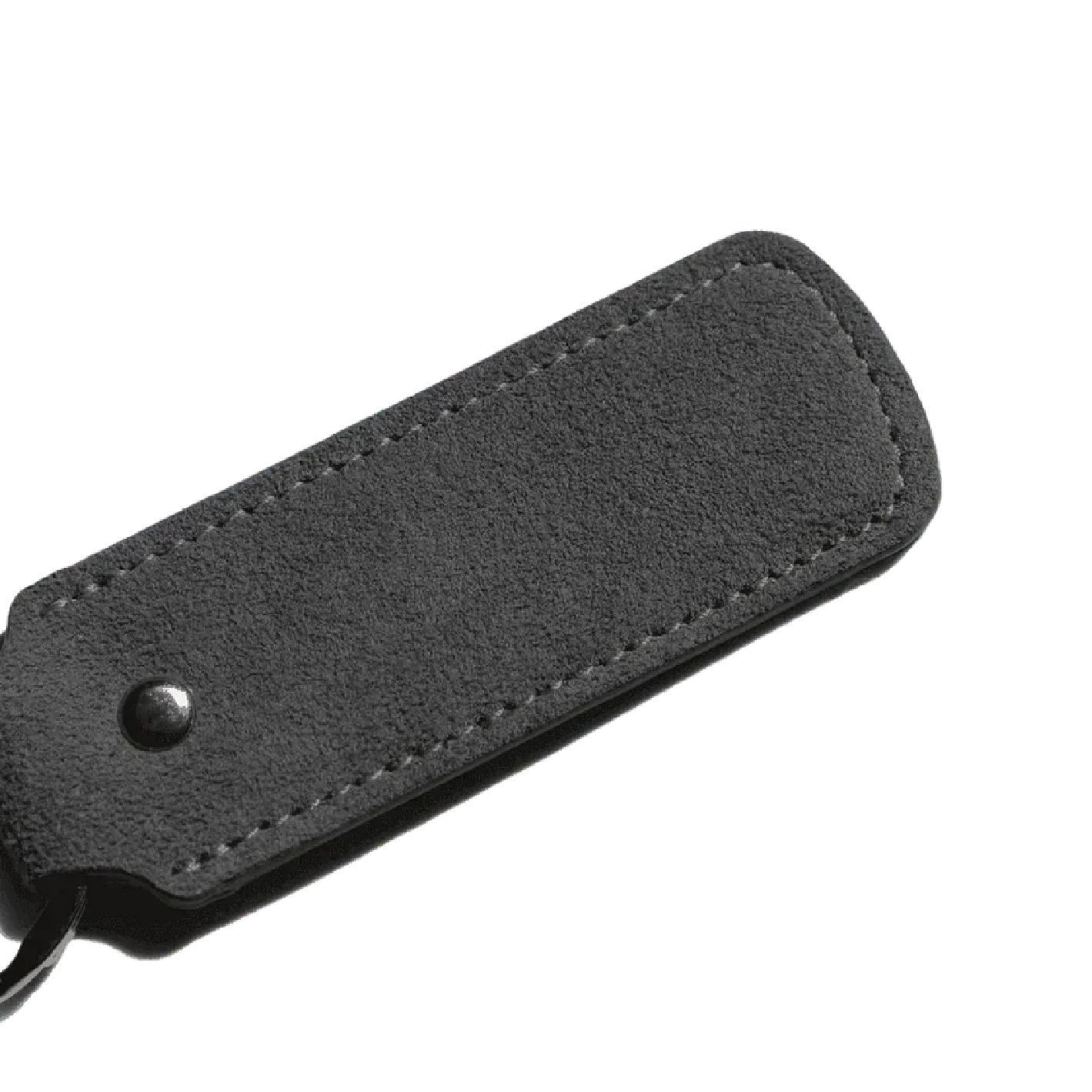 Alcantara Keychain - Obsidian
