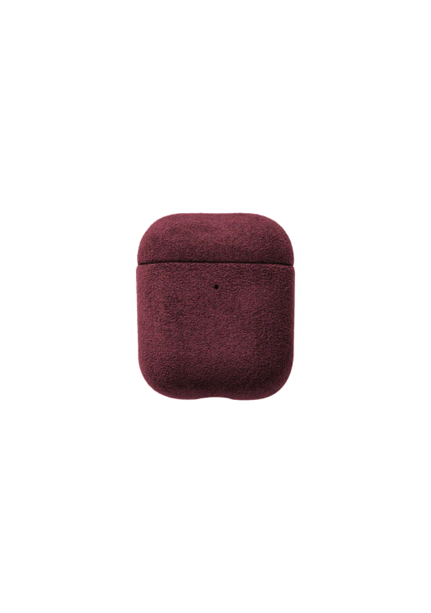 Alcantara AirPods Case - Burgundy