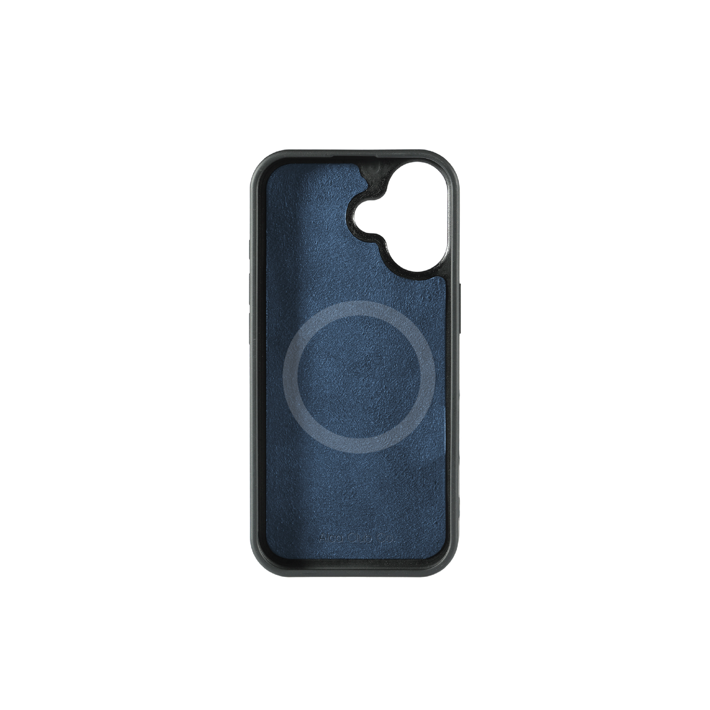 Alcantara iPhone 17 Case - Navy