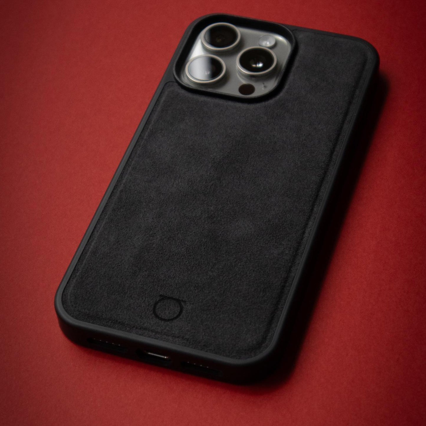Alcantara iPhone Case - Obsidian