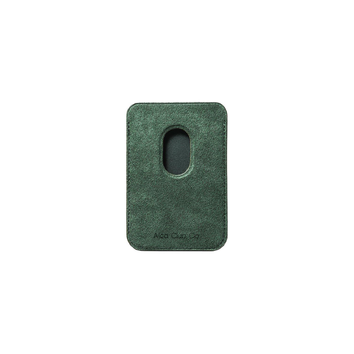 Alcantara MagSafe Wallet - Olive