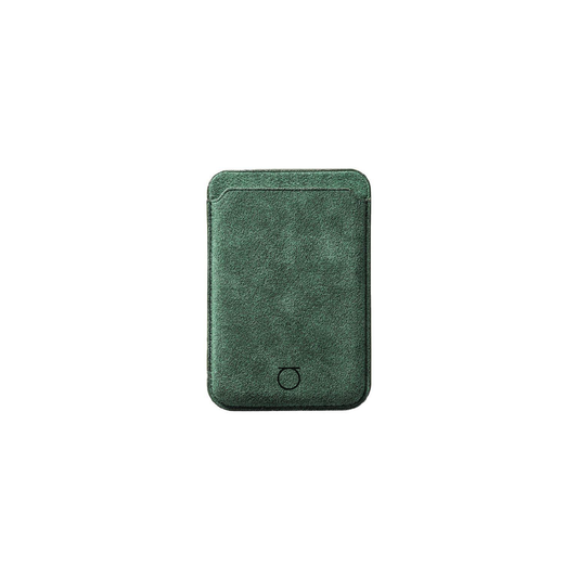 Alcantara MagSafe Wallet - Olive