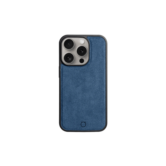 Alcantara iPhone Case - Navy