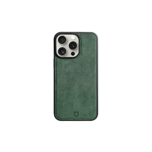Alcantara iPhone Case - Olive
